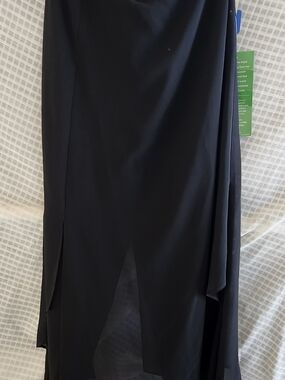 Jump Black High-Low Asymmetric Pants